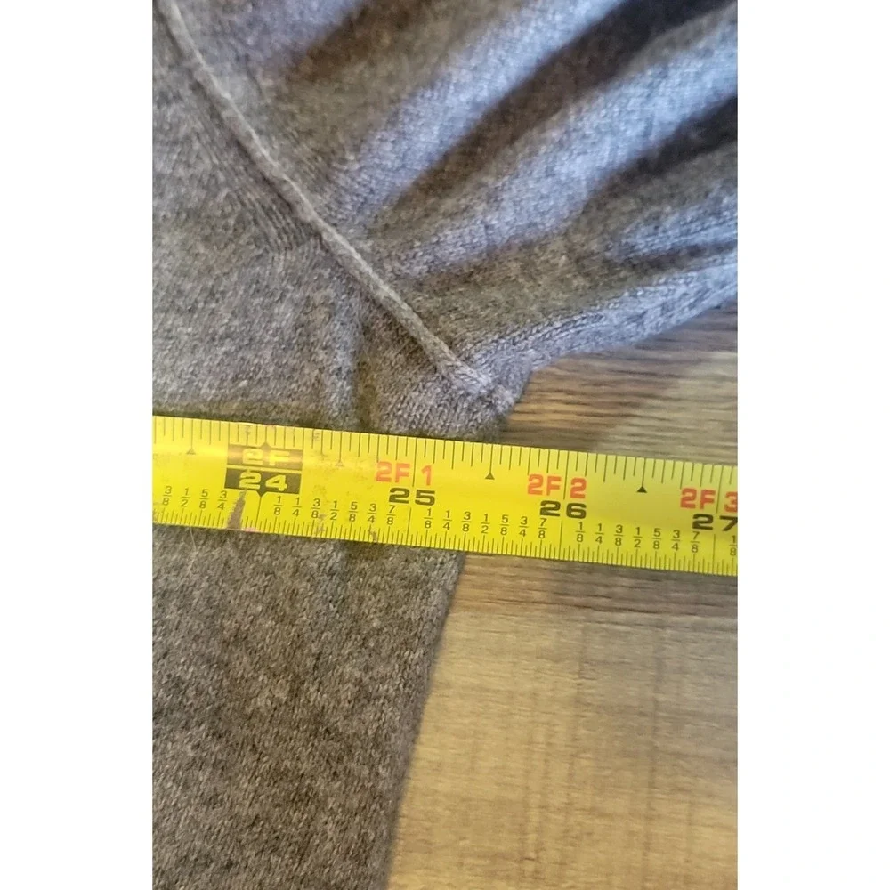 Banana Republic Men's XL Wool Cashmere Blend Crewneck‎ Gray Pullover Sweater EUC